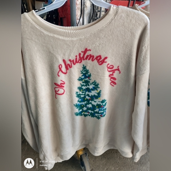 2 for 10 Holiday Time Christmas Sweatshirt - Picture 1 of 4